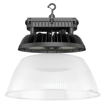 12 Inch Clear Polycarbonate Reflector for 150WS UFO High Bays